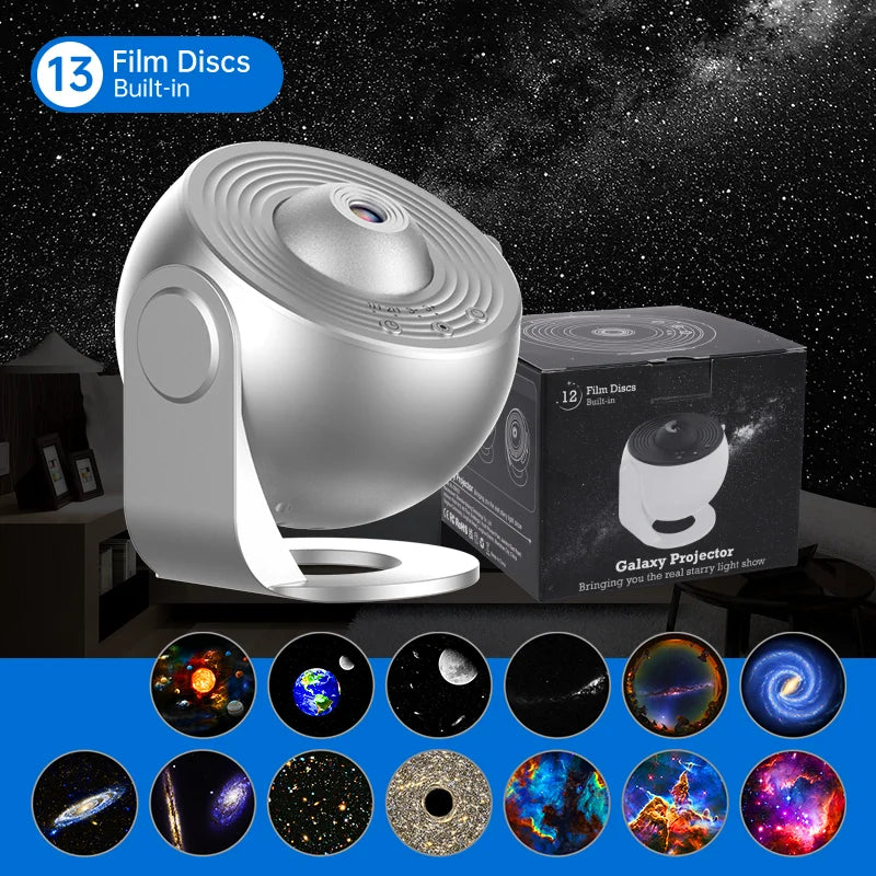 Night Light Galaxy Projector