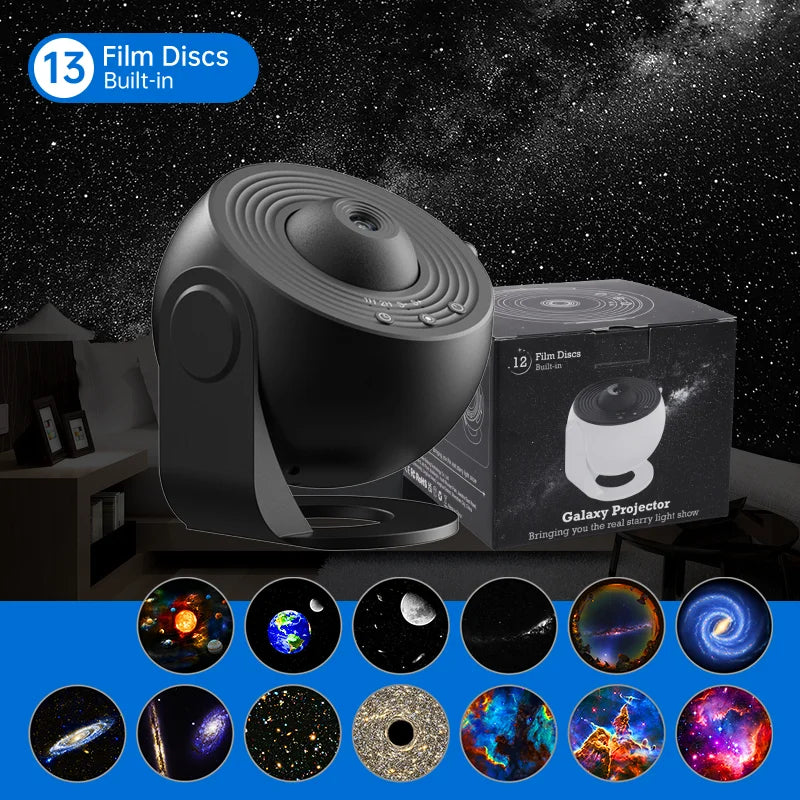 Night Light Galaxy Projector